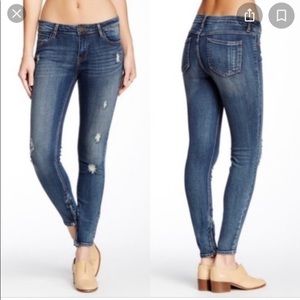 Pistola Ankle Zip Skinny Jeans